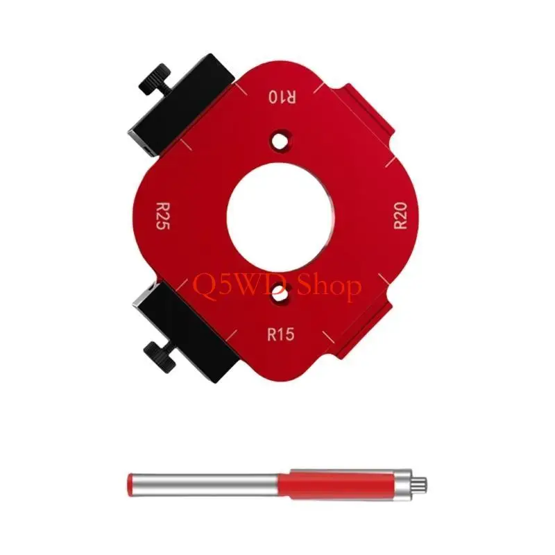 Q5WD 10-25/R30-R50 Panel Radius Plate Trimming Machine Engraving Machine