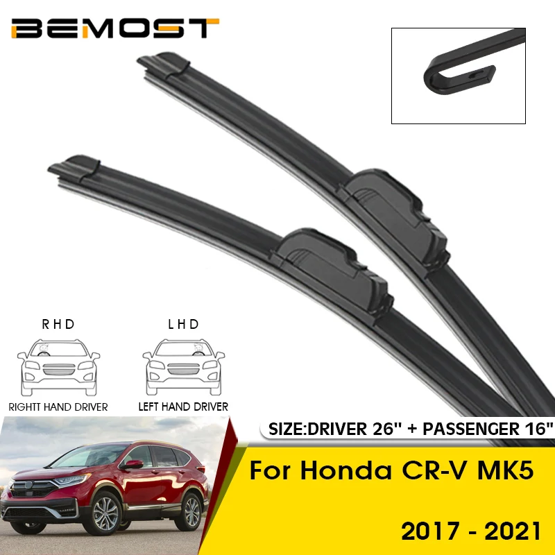 Car Wiper Blades For Honda CR-V MK5 2017-2021 Windshield Windscreen Front Window Blades 26