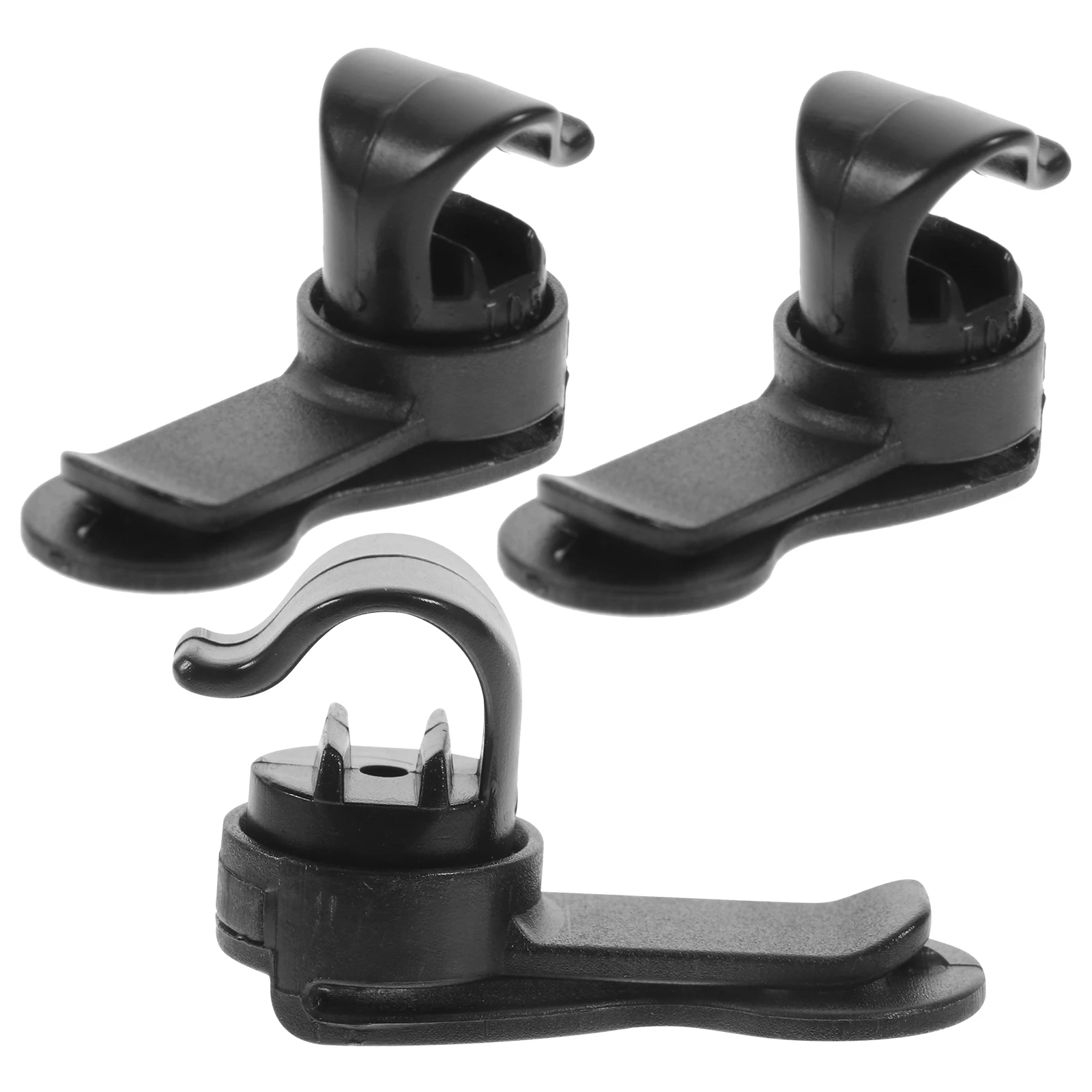 3 個自動ロッククランプ磁気水道管水分補給ホースクリップ飲料チューブホルダーアウトドアアクセサリー膀胱バッグ