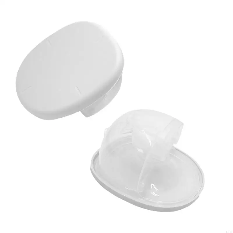 L5YF 1 مجموعة 24 مللي متر/27 مللي متر شفة إدراج مع كوب جامع الحليب لملحقات مضخة الثدي S18/S21 مع منقار البط Vaves #2