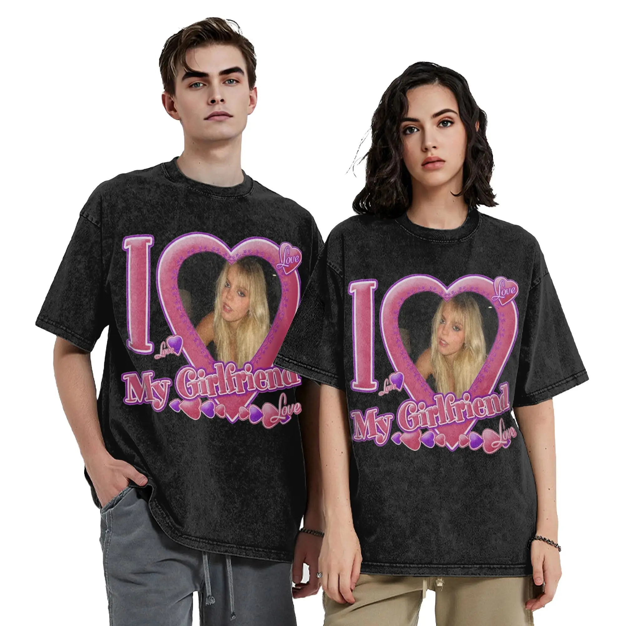 

Футболка Renee Rapp I Love My Girlfriend, уличная футболка из 100% хлопка, винтажная уличная футболка для мужчин и женщин, уличная футболка с рисунком