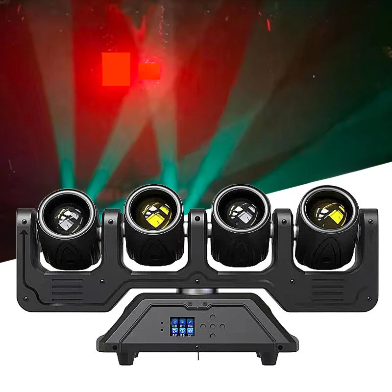 

Tiitee 4*40W for Moving Head Beam LED Light DMX512 Control Aluminum & Iron Body for Disco DJ Party & Garden & Theme Park