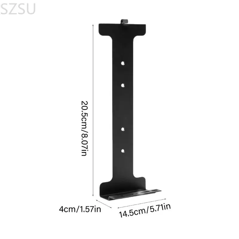 SZSU Enhancing Cooling Game Console Wall Mount Bracket Stand Space Saving Design Secure Mounting Easy to Install Modern