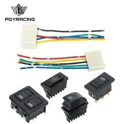 Universal Car Electric Power Window Switch Lifter Controller Control 5 Pin DC 12V 20A Window Regulator Switch Accessories