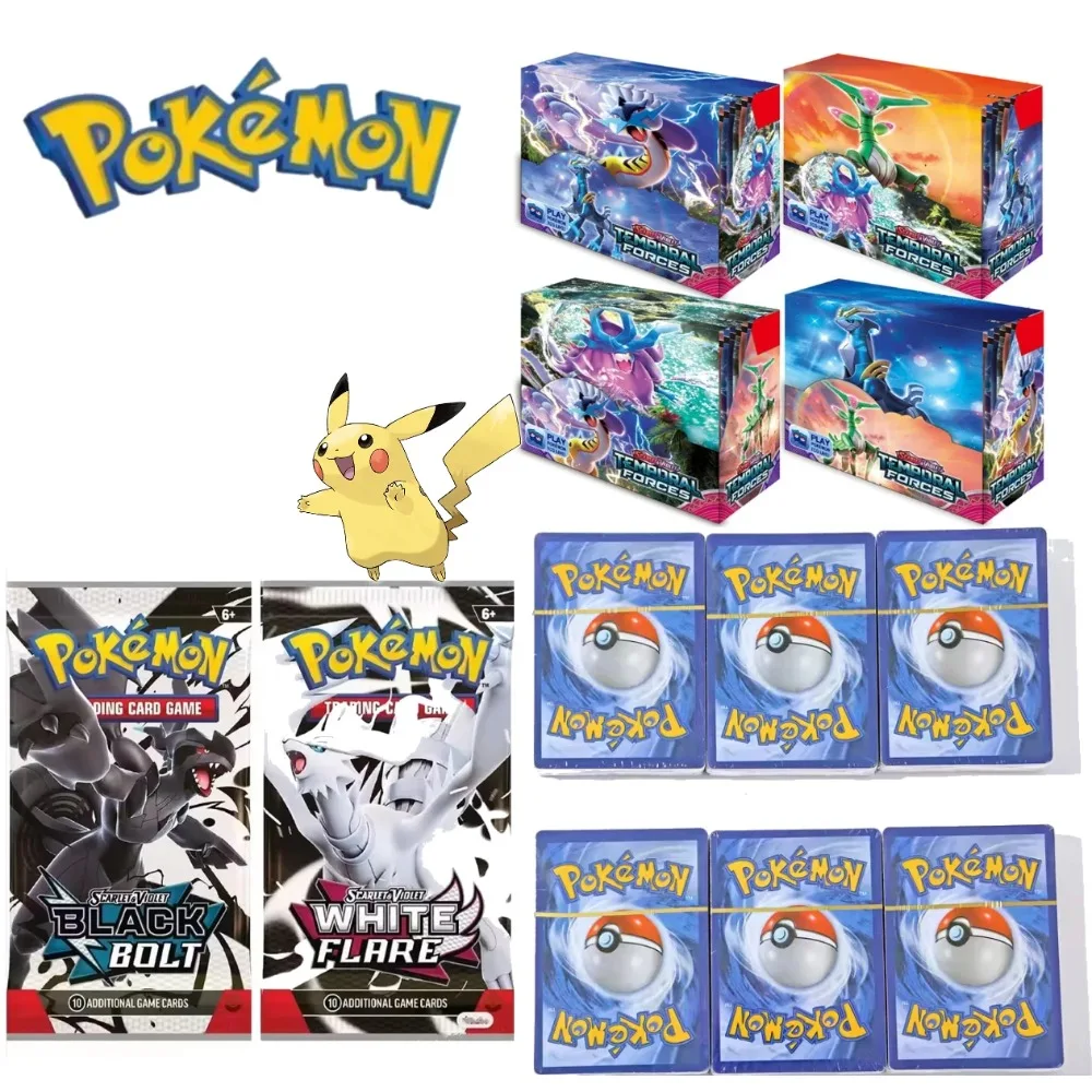 

360 Pocket Monster Card/Box SCARLET&VIOLE 151 Prismatic PALDEAN FATES English Booster Battle Trading Card Holiday Gift