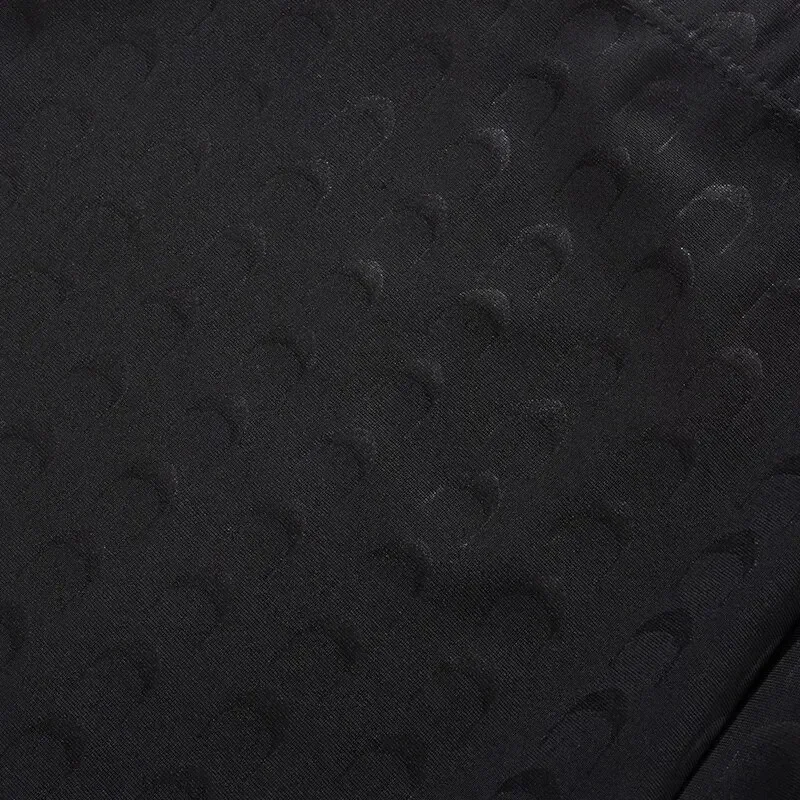 Costume da bagno per adulti per uomo Nero puro di grandi dimensioni Costume da bagno professionale impermeabile in tessuto bionico ad asciugatura rapida in pelle di squalo