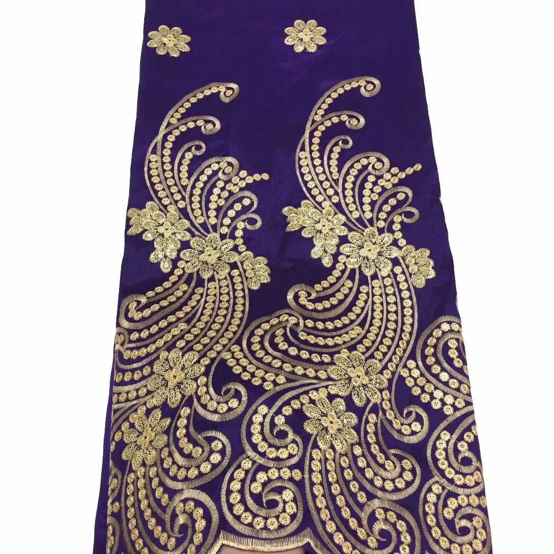 Nigerian George Lace Fabric 2023 High Quality African Lace Fabric George Wrapper Ladies Dress Material