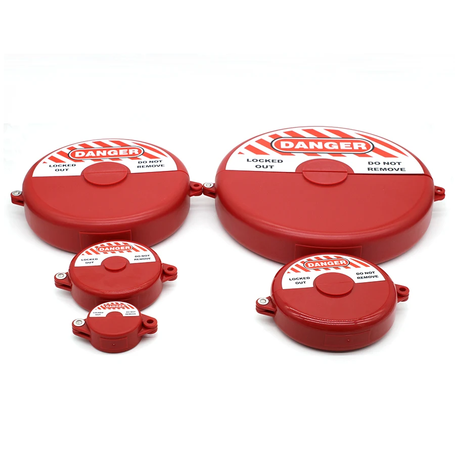 Standard Gate Valve Safety Lockout Industrial valve locksgas tank liquefied gas cylinder handwheel valve safety lockout cover