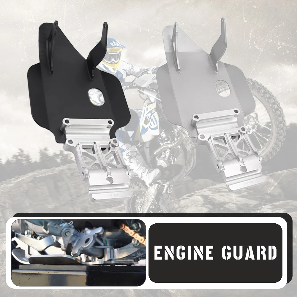 

For Honda CRF110F CRF 110 F 2013-2025 2024 2023 2022 CRF 110F Motorcycle Accessories Billet Cradle & Skid Plate Set Engine Guard