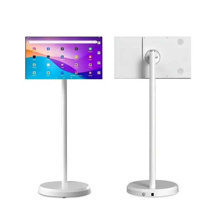 

21.5 Inch Movable Android Tablet Pc with Battery Full hd Portable Tv Rotating Touchscreen for Bedroom/kitchen