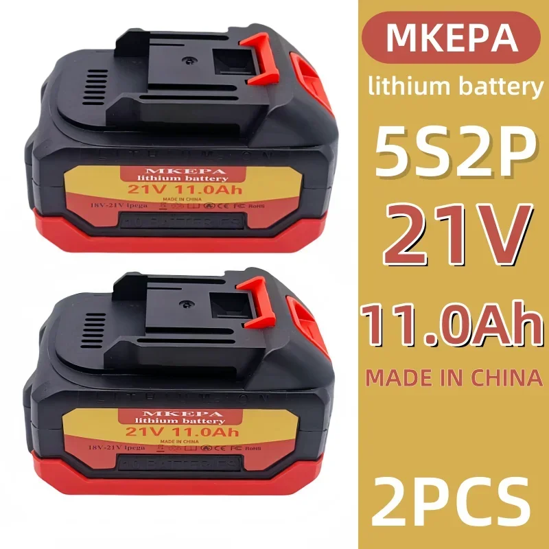 5S2P 21V 18650 lithium battery can charge 11000mAh battery Ipega with high current and high discharge battery.