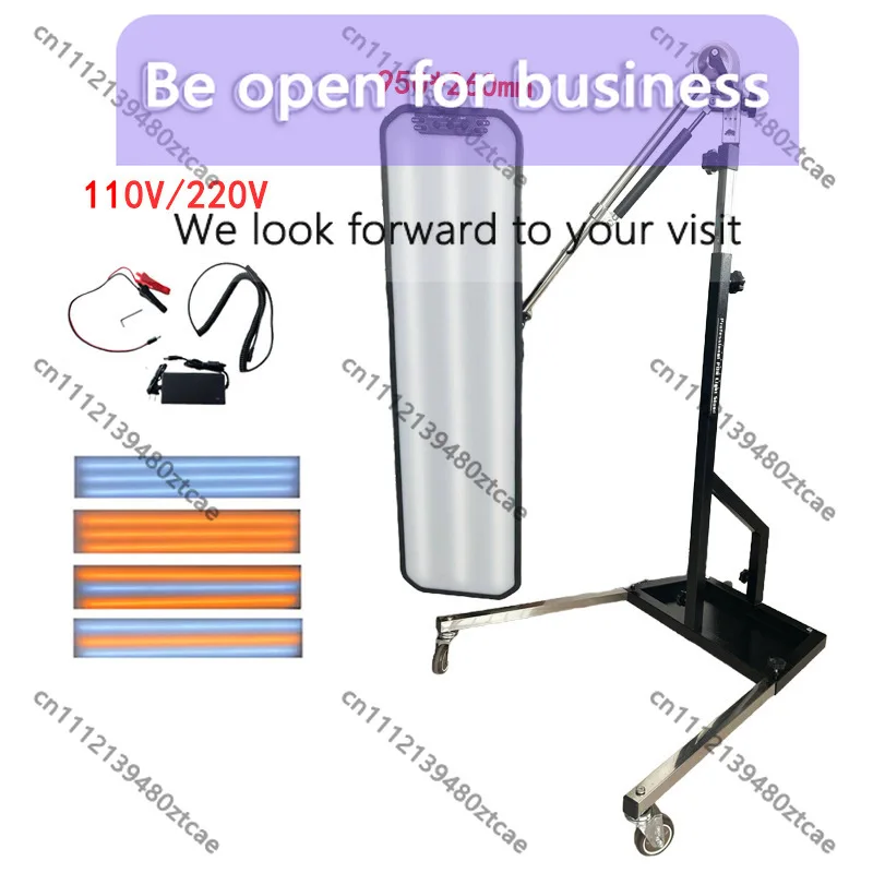 

6-цветный регулируемый светодиодный магнитный нивелир с колесной подставкой и инструментом для автоматической проверки вмятин