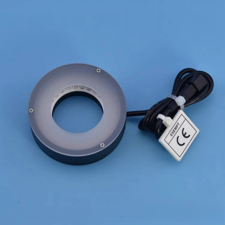 

IMAC IDR-F60/32DR Machine Vision Ring Light Source DC12V Red Light, Diffuser Board