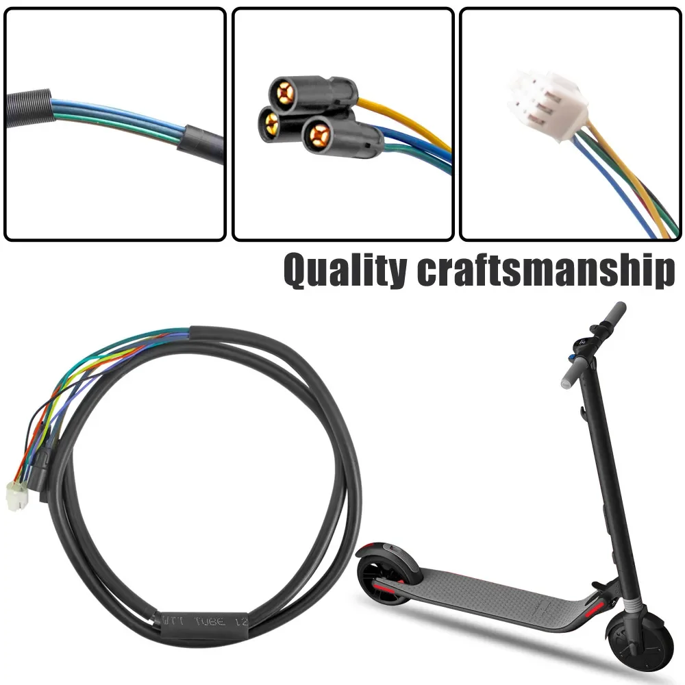 Wheel Hub Motor Cable for Segway Ninebot ES1 ES2 ES3 ES4 Electric Scooter Hall Sensor Power Wiring Harness Wire Replacement Part - view 2