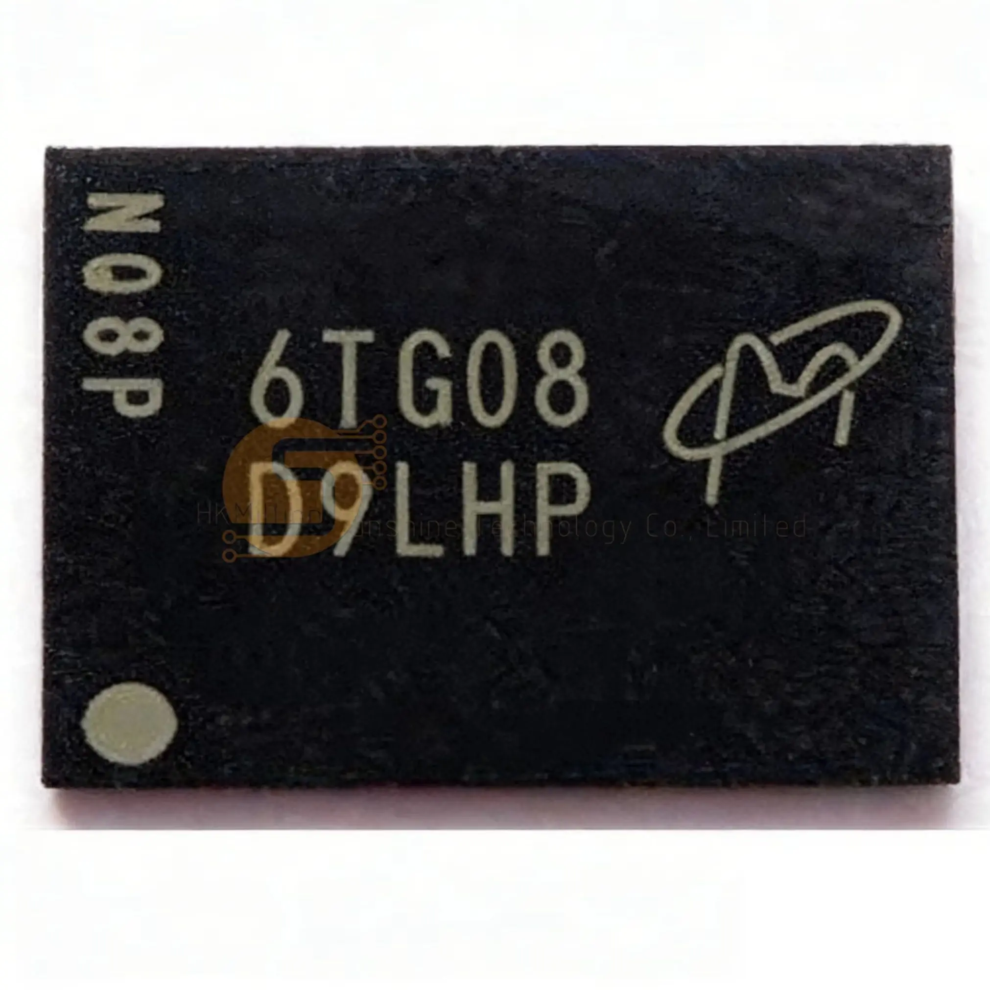 2pcs D9LHP MT47H128M8CF-25:H DDR2 SDRAM Chip 1Gb 128Mx8 FBGA-60 Memory IC
