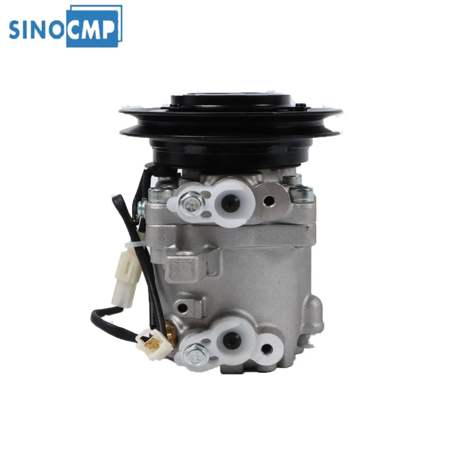 

AC Air Conditioning Compressor with Sensor 447260-5781 447260-5780 for Kubota M108S M5040 M7040 M8540 M9540 Tractor Excavator