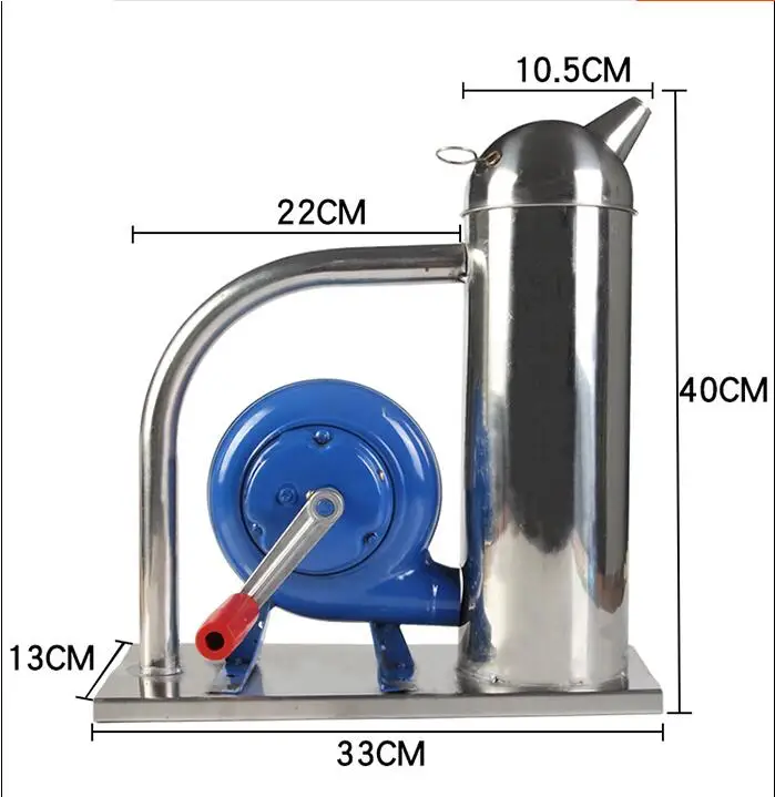 stainless steel Upgrade the hand blower Smoker Beekeeping special large size NO.TXF-1093