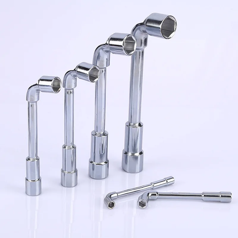 

Набор гаечных ключей 1 шт. L-типа Трубный перфорационный локоть Мини-набор гаечных ключей L-образной формы с двойной головкой и шестигранной головкой Метрическая 6-гранная 13 15 16 17 18 19 мм