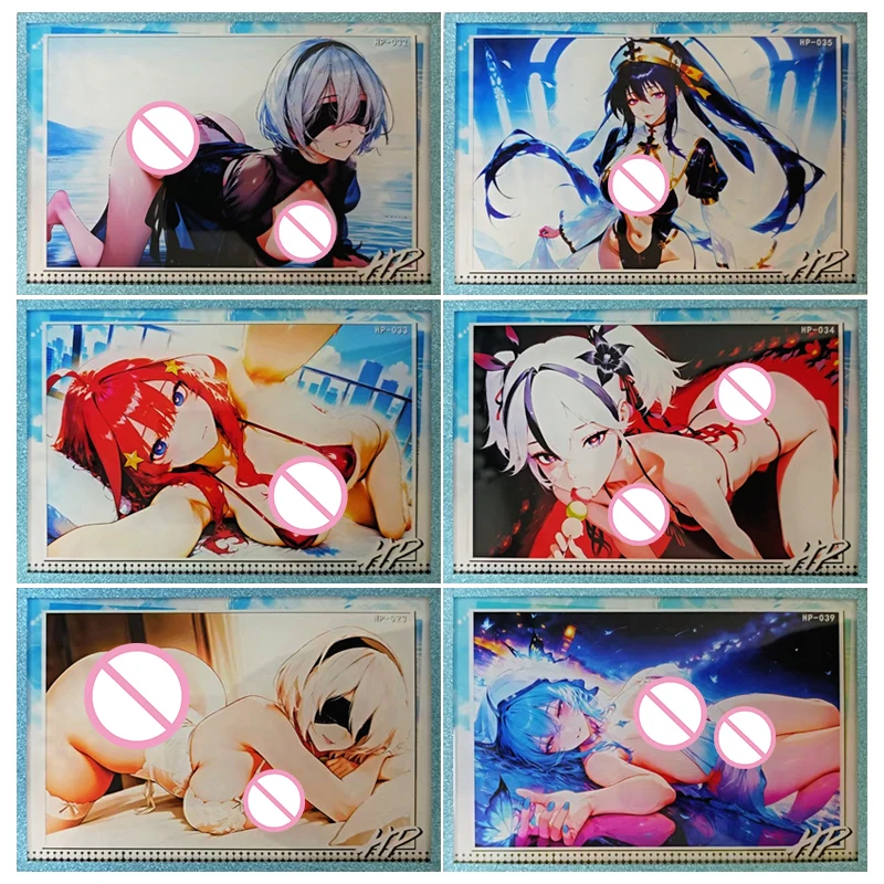 

Карты HP Anime Goddess Story Yae Miko Nakano Yotsuba Tokisaki Kurumi, коллекционные карты, подарки на Рождество, день рождения, детские игрушки