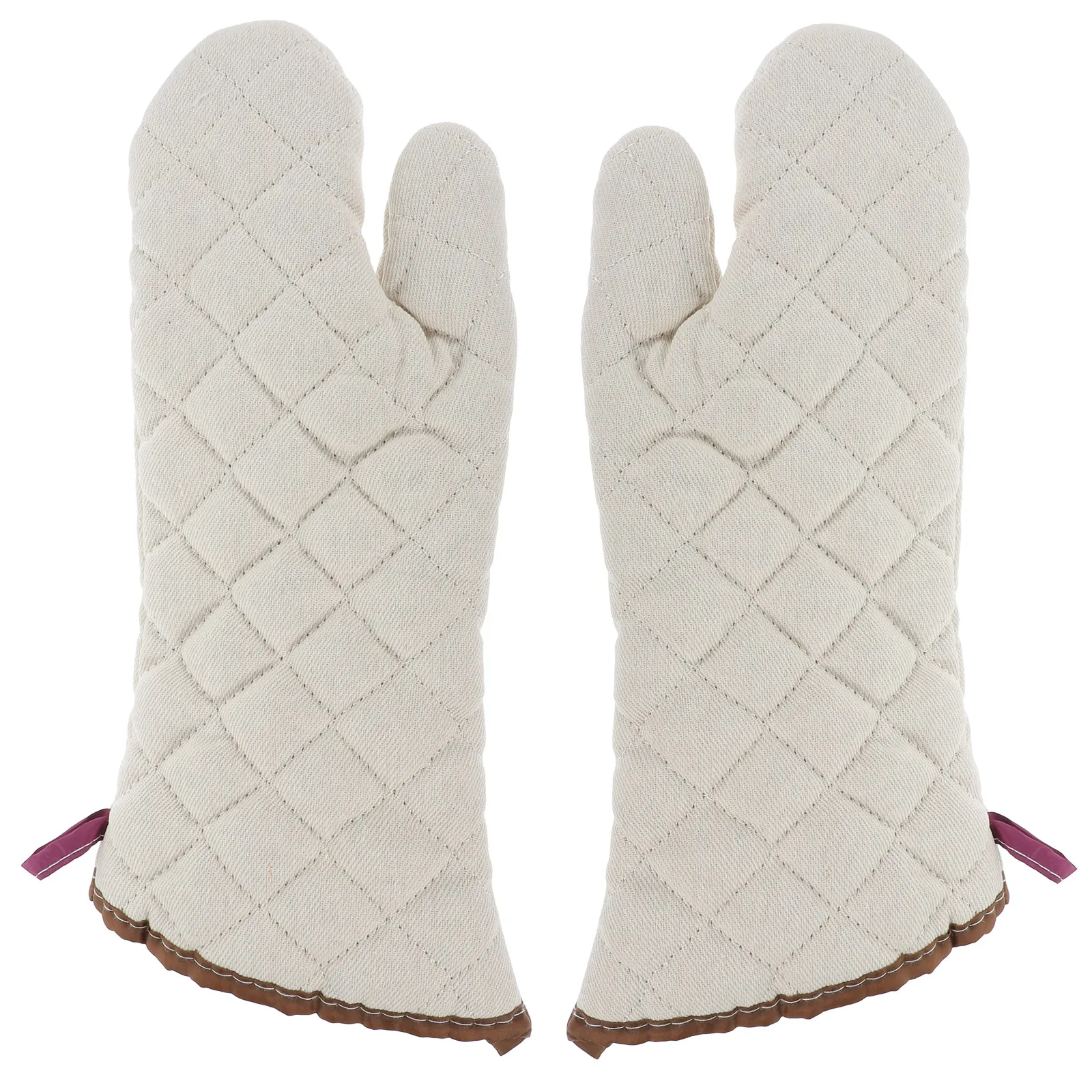 

1Pair CookingGloves HeatResistantKitchenGloves AntiScald Protection OvenMitts BakingGrillingBarbecue HomeCookingEssentials