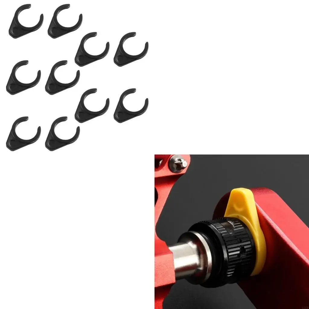 

10pack Mountain Bike Pedals Pedals Pedals Locks Security Bicycles Pedals Clip для энтузиастов езды на велосипеде