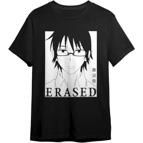 Boku dake ga Inai Machi Japanese Anime Erased Satoru Fujinuma Kayo Story T-Shirt