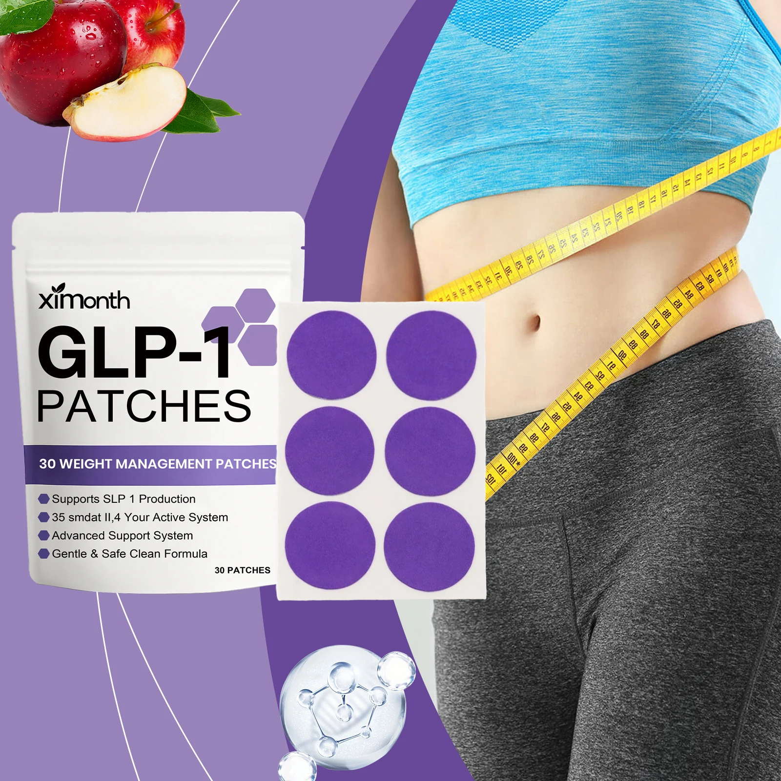 

Ximonth Body Care Patches Gentle Care and Comfortable Body Bulge Body Lazy Daily Care Patches