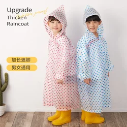 Children Rain Poncho Non-Disposable Travel Rain Gear Coat Outdoor Hiking Accessories Child Raincoat Kids Rainwear Waterproof