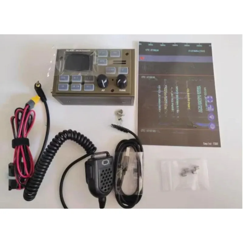 

New FX-4CR HF SDR Radio SSB CW AM FM TX 3.5M-29MHz RX 500KHz-50MHz Build in Sound Card Transceiver 20W Amateur