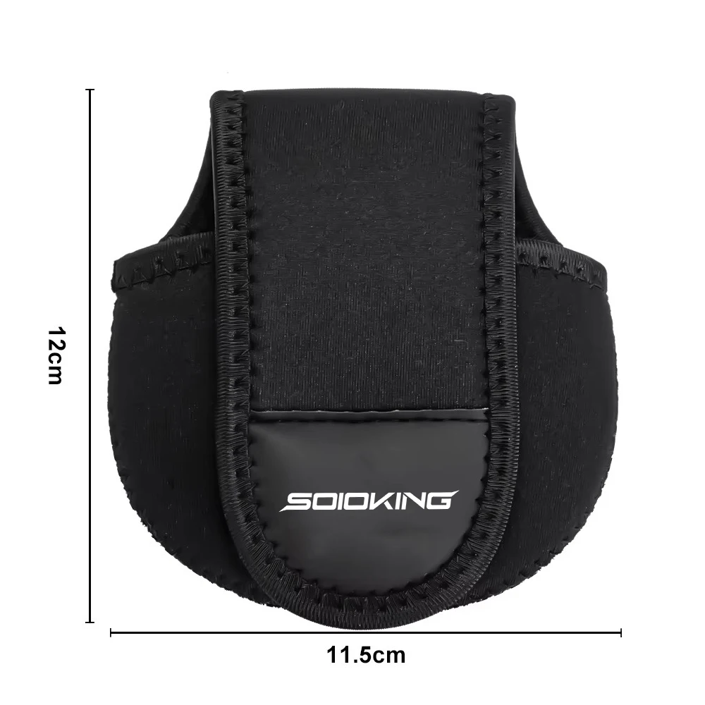 Cylius Angelrollentasche, Baitcasting-Rollentasche, Angelzubehör, Rollentasche, Schutzhülle, Paket im Freien – Detail 4