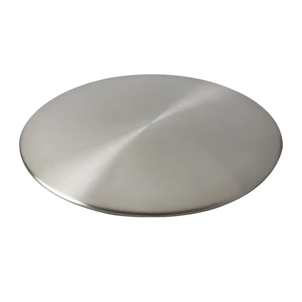 Sink Drain Cover Stainless Steel Kitchen Drain Seal Cover Sink Accessory 110/140mm Drainer Seal Stopper Drainage Tank Cover