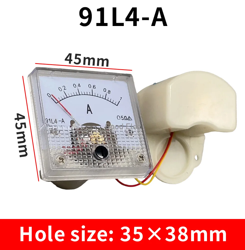 91L4-A Pointer AC Ammeter 1A 5A 10A 20A 30A 50A 75A 100A 100/5 150/5 200/5 300/5