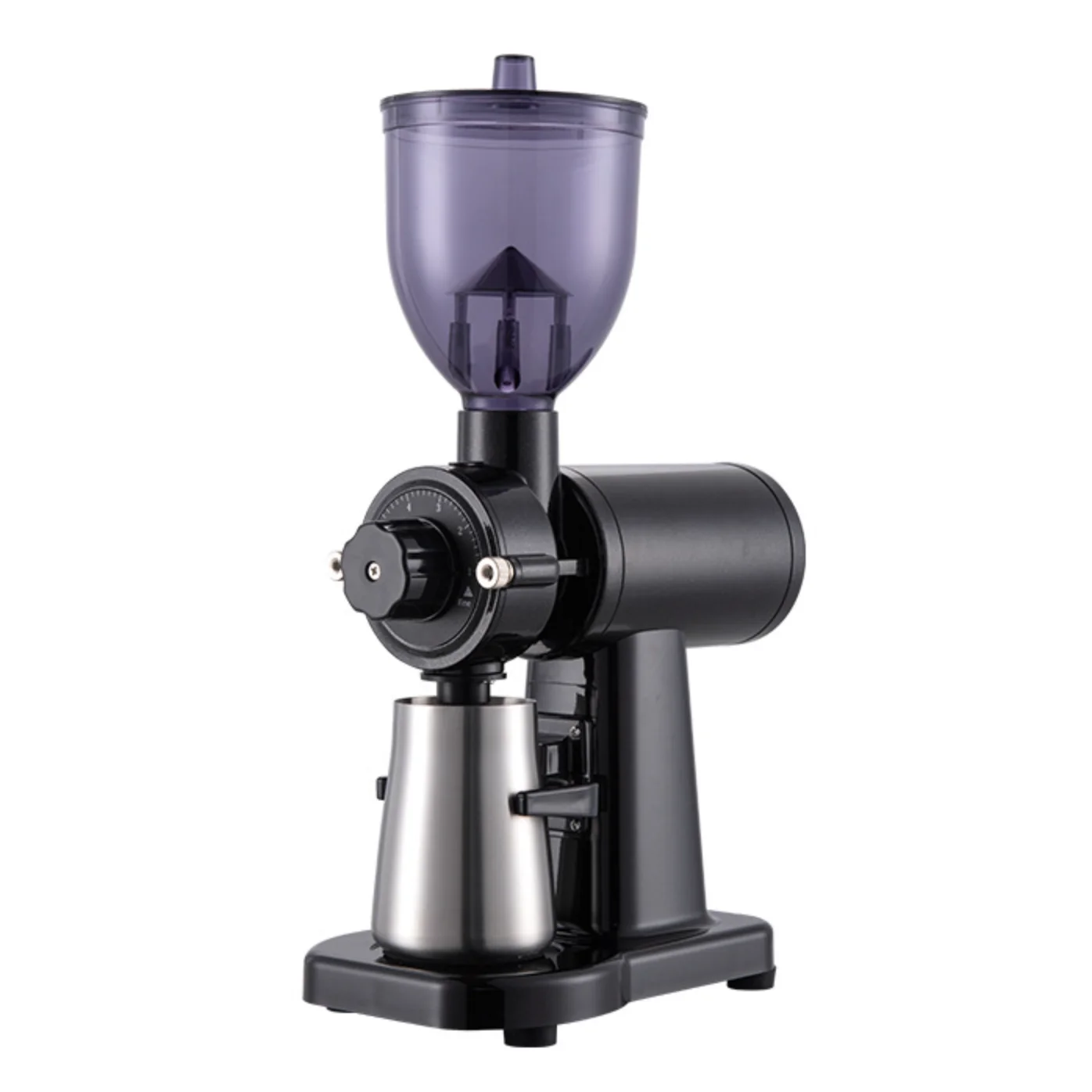 Household Stainless Steel Flat Burr Grinder Machine Coffee 500N