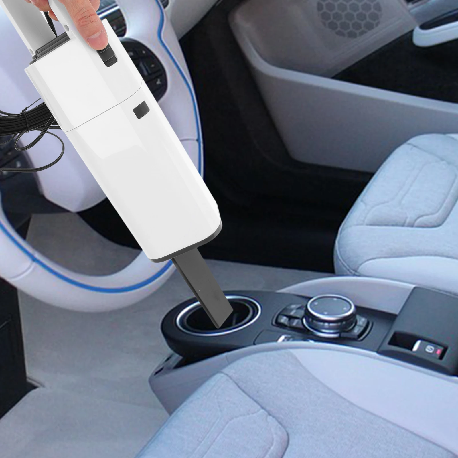 

1 set 120W High Power Car Vacuum Cleaner Wireless Wet Dry Portable Air Blower For Interior Seat Detailing Automotive Cleaning
