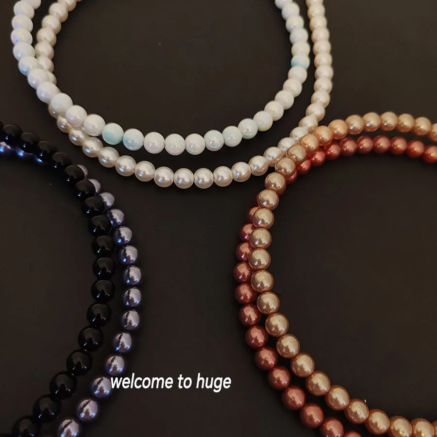 2pc Mode Vintage Erweiterte Perle Haarband für Frauen Mädchen Elegante Koreanische Haar Hoops Stirnband Zubehör – Detail 3