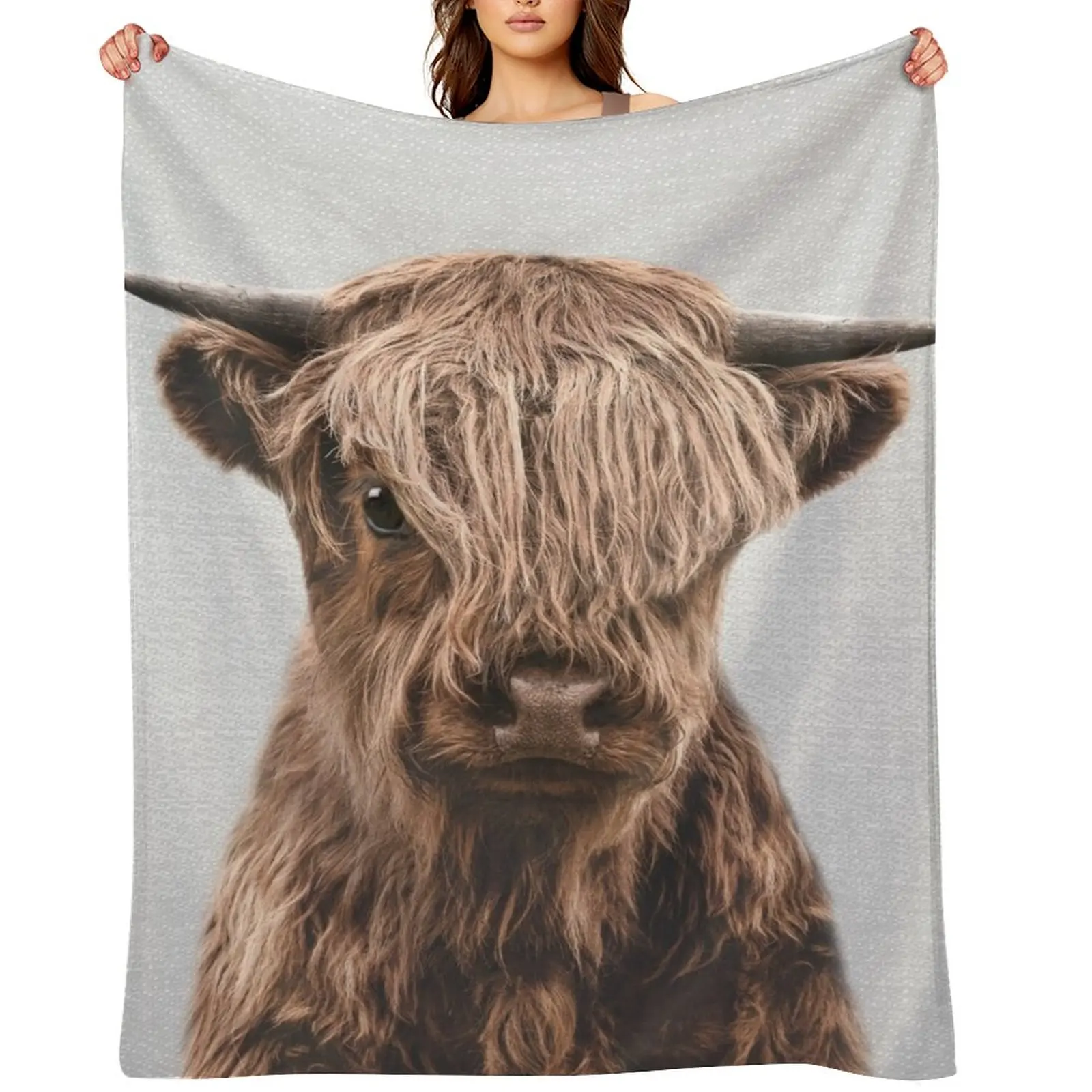 Manta de Lana de Alta Montaña - Manta de Colores, Saco de Dormir Térmico, Mantas de Picnic de Felpa