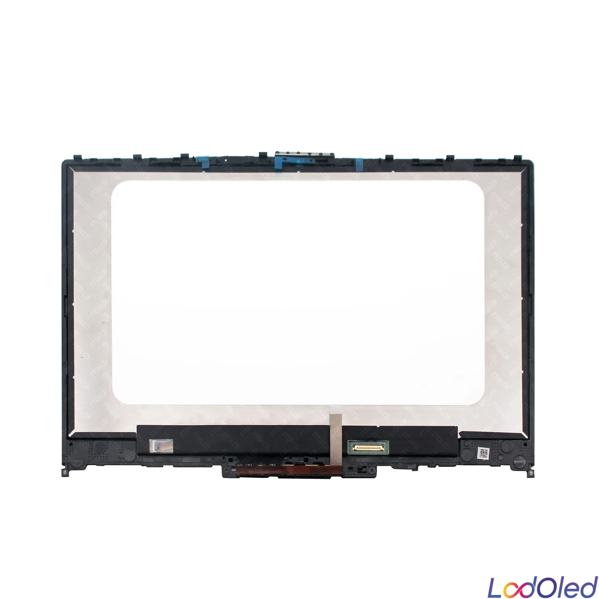 14.0'' FHD LCD Screen Display Panel Touch Digitizer Glass Assembly + Bezel Frame for Lenovo IdeaPad FLEX-14IML 81XG 1920x1080