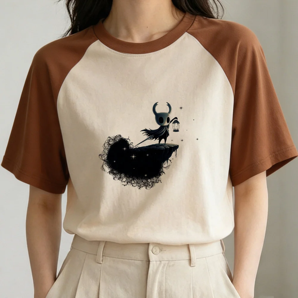 Hollow Knight shirt female gothic party anime shirt streetwear harajuku japanese vintage party