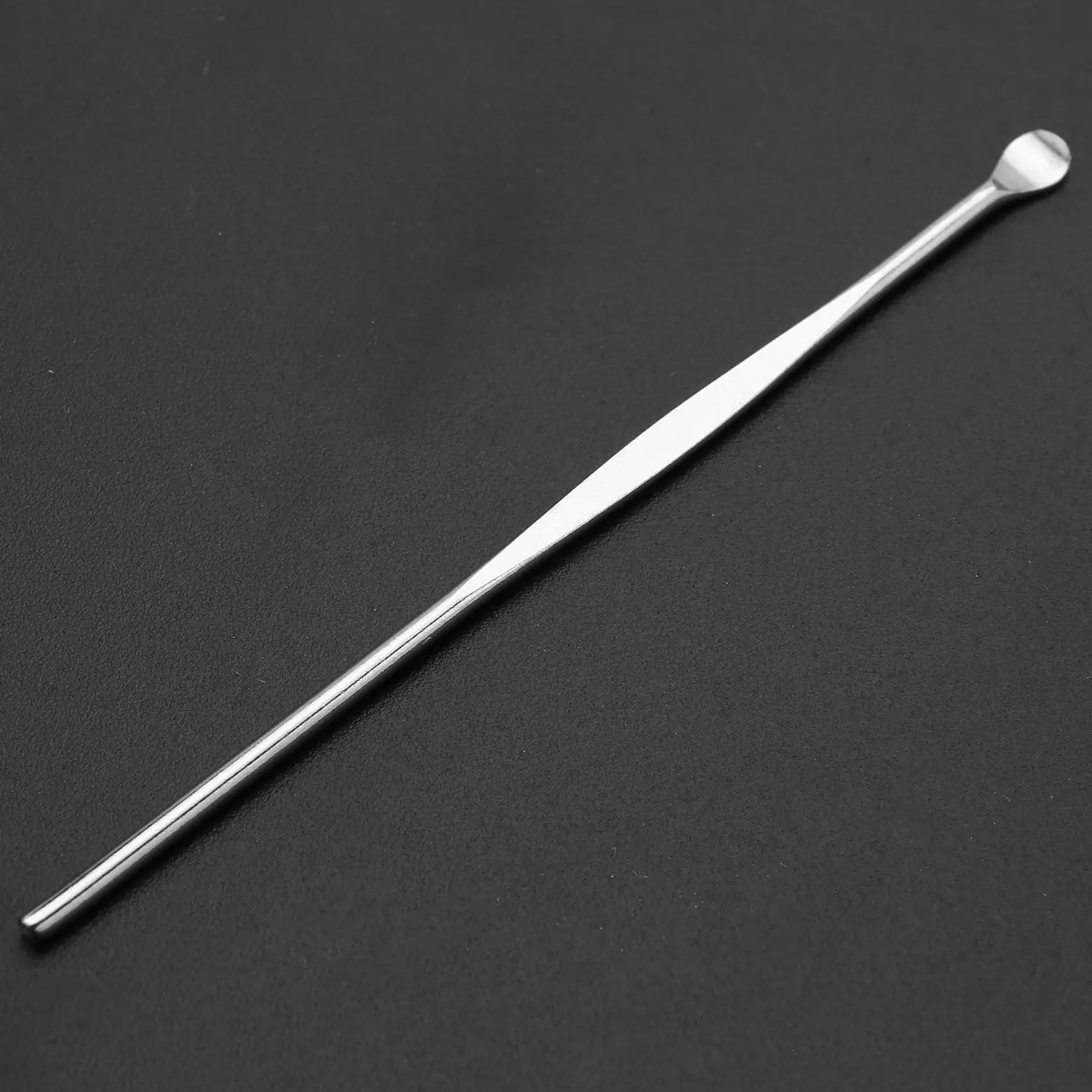 ABMS-12Pcs Ear Pick Set Stainless Steel Earpick Ear Wax Curette Remover Ear Cleaner Spoon Spiral Ear Clean Tool With Case