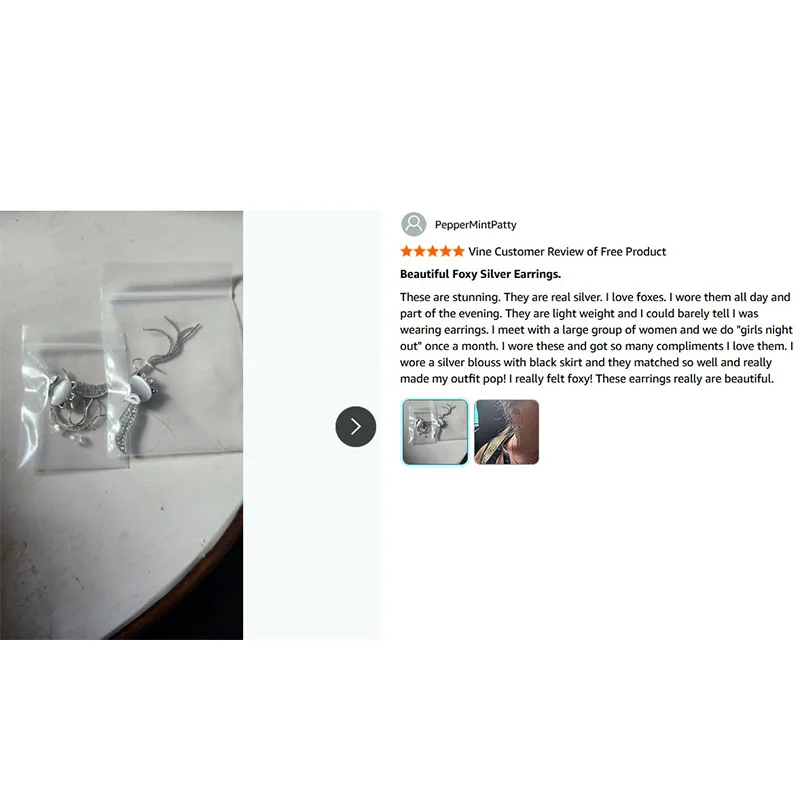 أقراط عصرية على شكل ثعلب للنساء أقراط متدلية من حجر الراين أنيقة للحفلات والارتداء اليومي هدية مجوهرات