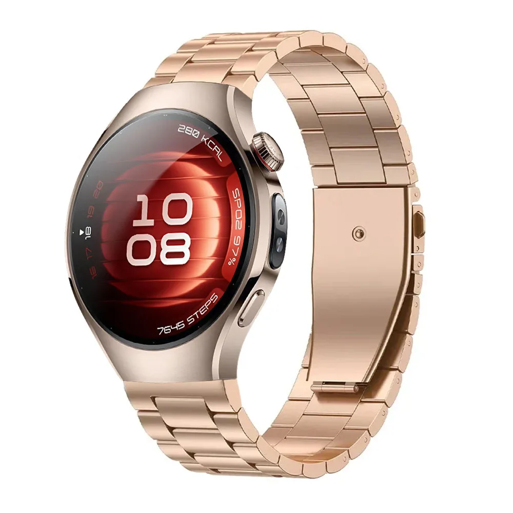 18 mm 20 mm 22 mm Metallband für Huawei Wach 5/4/GT5/4/3 Pro Edelstahlgürtel Garmin Forerunner 970 965 265 255 Amazfit GTR GTS