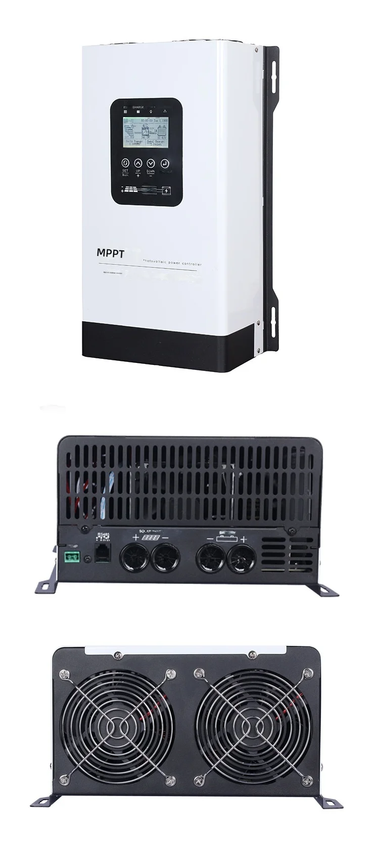 200A MPPT Solar Charge Controller 450V PV Input Supports Battery 24V-192V For LiFePO4 Lithium Battery Solar Charging System