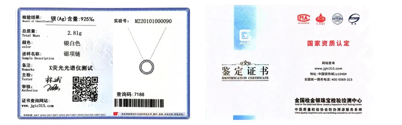 925 Sterling Silber Runde Zirkon-Anhänger-Halsketten für Damen, modischer edler Schmuck, halb mit Strasssteinen besetzte glänzende Kreis-Schlüsselbeinkette – Detail 30