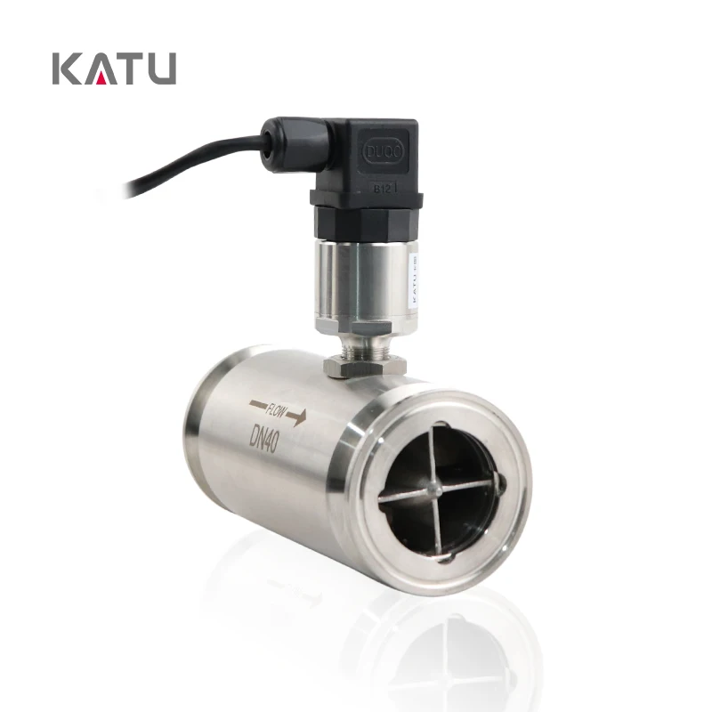 KATU Factory sold FM100 electronic turbine flow sensor meter for easy installation