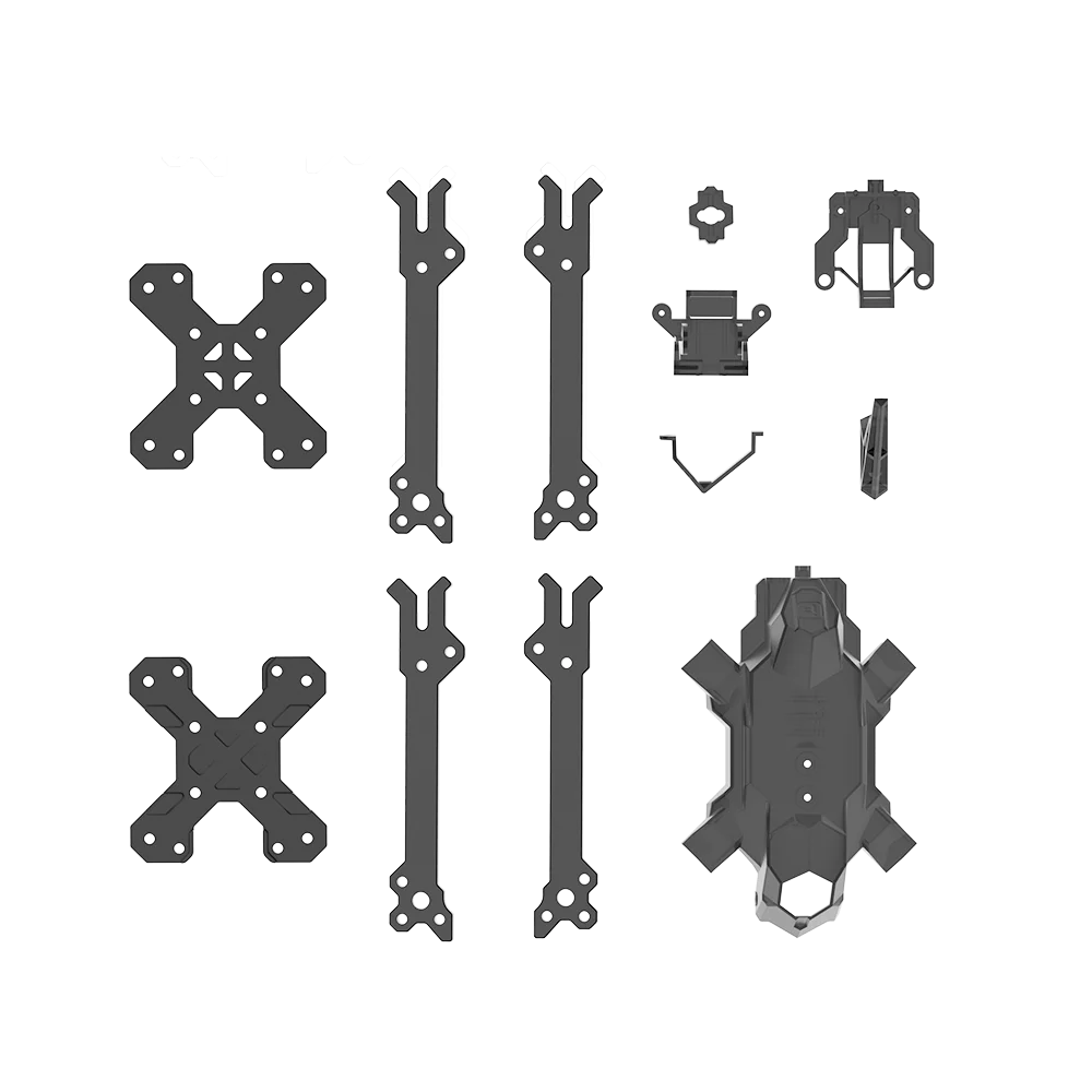 iFlight Replacement Part Mach R5 Sport FPV Frame for middle plate/top plate/bottom plate/arms/Canopy Kit/ Sharkfin