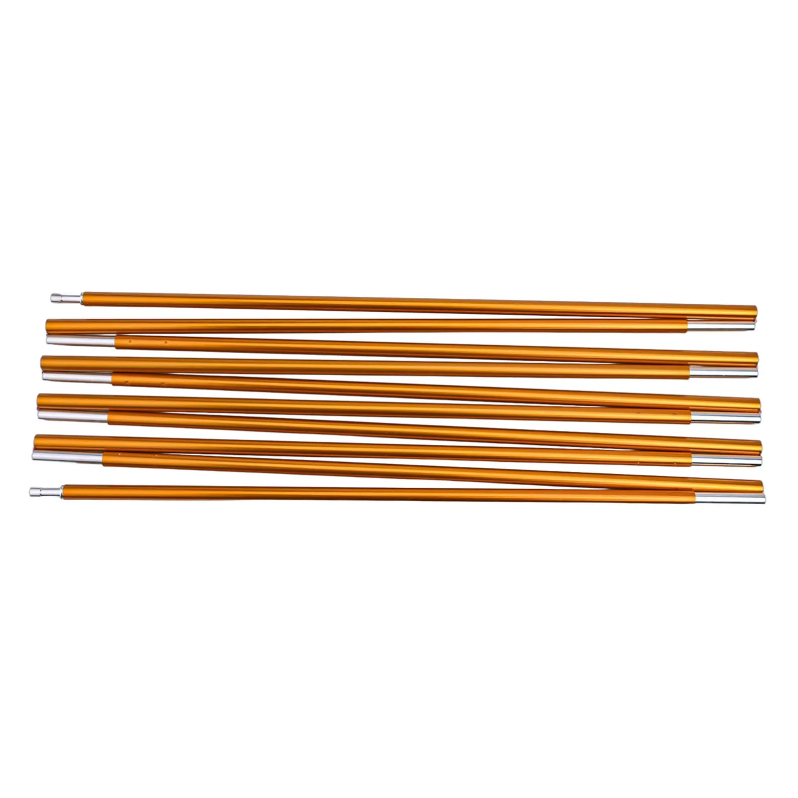 Aluminum Alloy Pole Aluminum Tent Pole Simple Installation Light Weight Long Service Life Multiple Sizes Available High Hardness