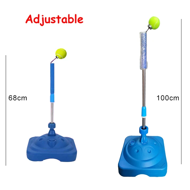 Tennis Trainer Adults Children Adjustable Training Tool Fixed Swing Padel Racket Practice Accessories Ball Machine