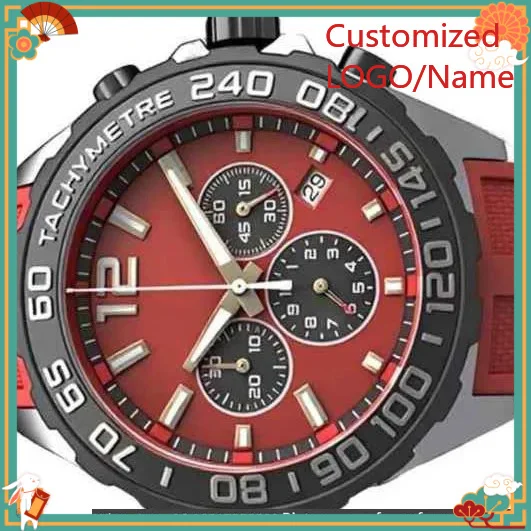 

DONG Store 43mm Men Luxury Watches in 904L Steel Quartz Movementt Customized Watch