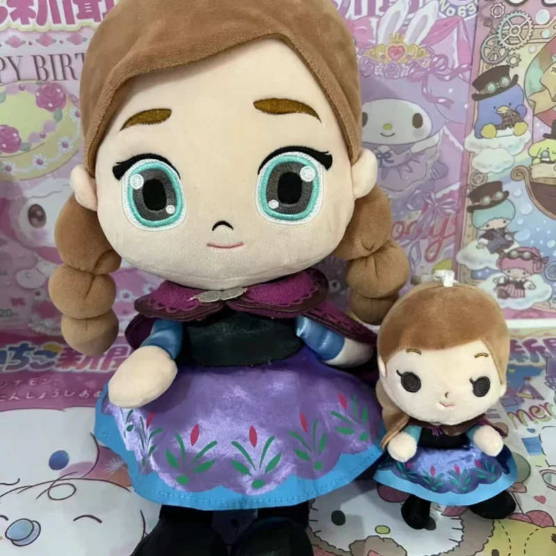 

30/40/50cm Disney Frozen Aisha Anna Stuffed Soft Plush Doll Toy Movie Peripheral Cartoon Fabric Kid Birthday Xmas Gifts