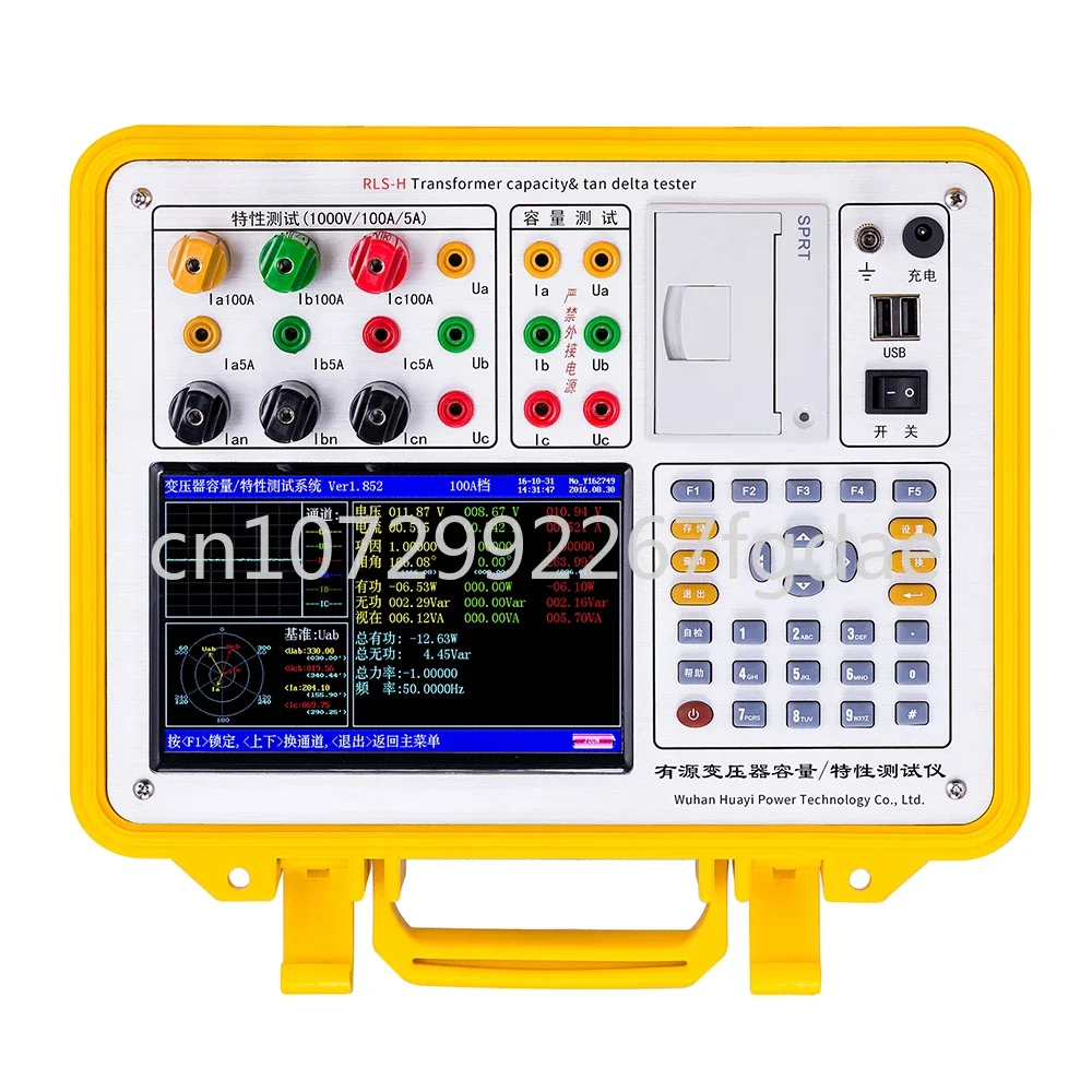 Transformer Capacitor Tan Delta Bridge Tester Load and No-load Characteristic Tester